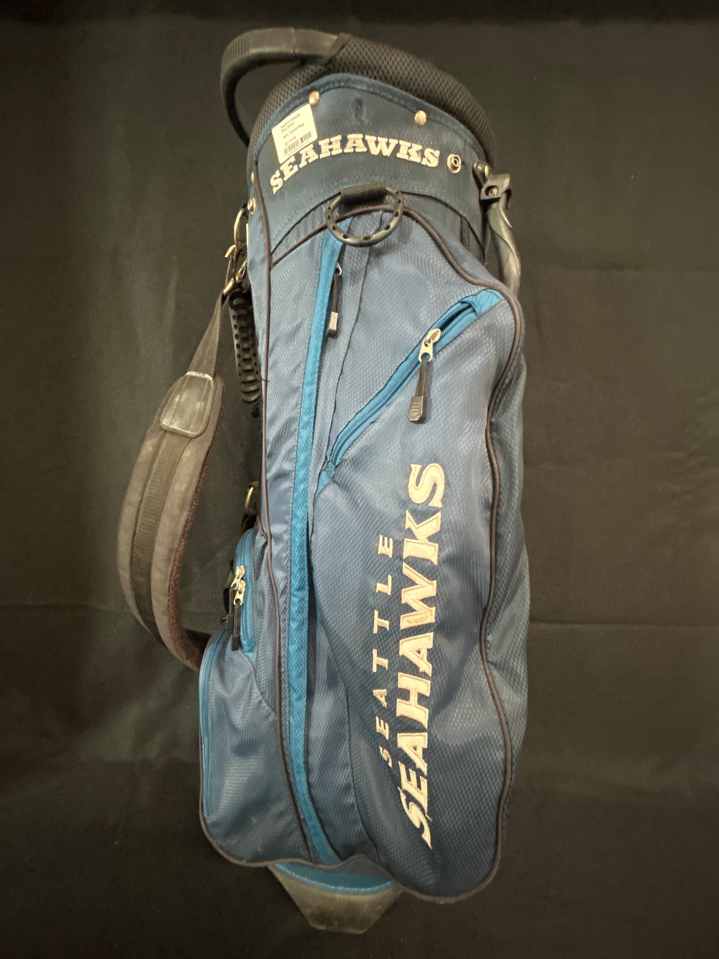 Used NFL Seattle Seahawks Stand Bag