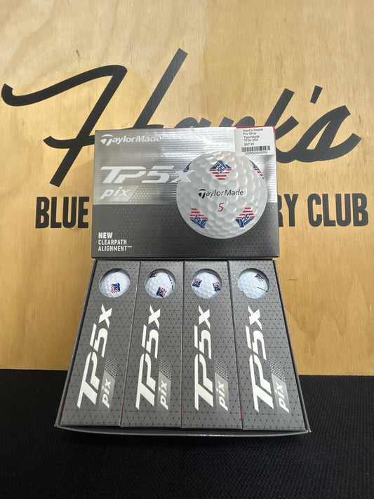 New TaylorMade TP5x pix USA Golf Balls
