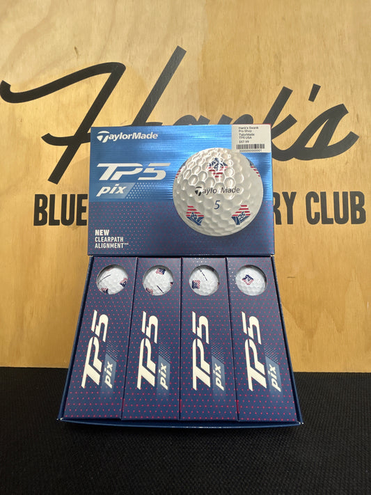 New TaylorMade TP5 pix USA Golf Balls